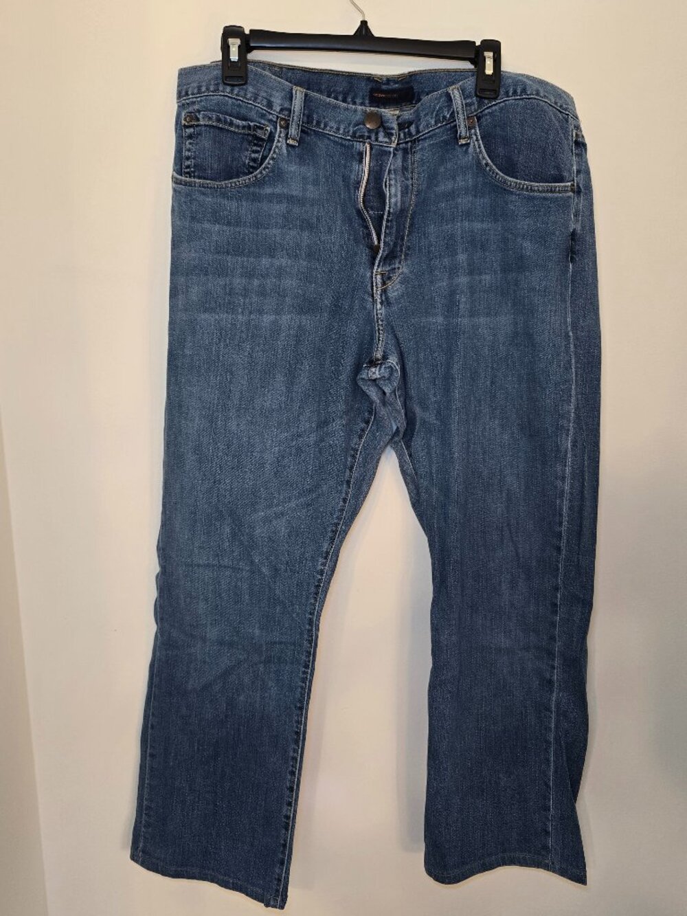 Agave Copper Waterman Jeans Mens 38 Relaxed Straight Made in USA Blue Denim